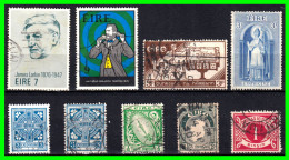 IRLANDA - ( IRELAND – EIRE ) SELLOS AÑO 1968 DE LA SERIE BASICA ANIMALES Y CELTAS - Used Stamps