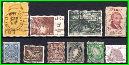 IRLANDA - ( IRELAND – EIRE ) SELLOS AÑO 1968 DE LA SERIE BASICA ANIMALES Y CELTAS - Used Stamps