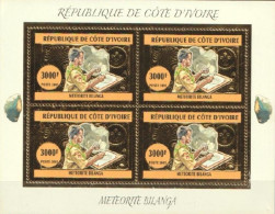 Ivory Coast 2005, Scout, Minerals, Meteor I, 4val In BF GOLD - Côte D'Ivoire (1960-...)