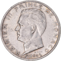 Monaco, Rainier III, 5 Francs, 1966, SUP+, Argent, KM:141, Gadoury:152 - 1960-2001 Nouveaux Francs