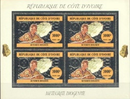 Ivory Coast 2005, Scout, Minerals, Meteor II, 4val In BF Silver - Côte D'Ivoire (1960-...)