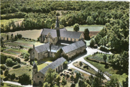 PLENEE JUGON - ABBAYE De BOQUEN - VUE AERIENNE En 1968  - - Plénée-Jugon