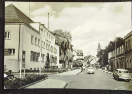 DDR: AK Von Gardelegen - Bahnhofstraße Mit Blick Auf Postamt Und Marienkirche Vom 23.08.62  Mit 10 Pf Ulbricht Knr: 846 - Gardelegen