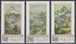 TAIWAN 1971 - "Occupations Of The Twelve Months" Hanging Scrolls - "Autumn" MNH** OG XF - Unused Stamps