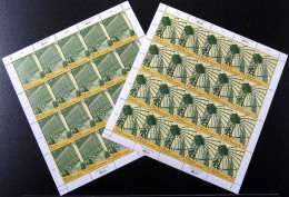 UNO WIEN 2000 Mi-Nr. 309/10 Kleinbögen ** MNH - Blocchi & Foglietti