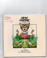 DISQUE VINYL 45 T - STEVE WARING CHANTE POUR LES ENFANTS - LES GRENOUILLES - LE MATOU REVIENT - Kinderen