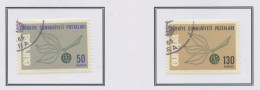 Turquie - Türkei - Turkey 1965 Y&T N°1741 à 1742 - Michel N°1961 à 1962 (o) - EUROPA - Used Stamps