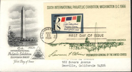 USA FDC  Philatelic Exhibition - 1961-1970