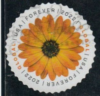 Etats-Unis 2022 Yv. N°5514 - Osteospermum - Oblitéré - Used Stamps