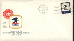 USA FDC  Air Mail - 1971-1980