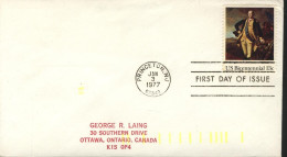 USA FDC  Bicentennial - 1971-1980