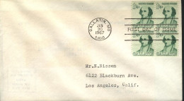 USA FDC  Gallatin - 1961-1970