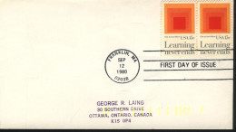 USA  FDC Learning Never Ends - 1971-1980