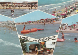 W6695 Fiumicino (Roma) - Saluti Da Passoscuro Passo Scuro - Panorama Vedute Multipla / Viaggiata 1970 - Fiumicino