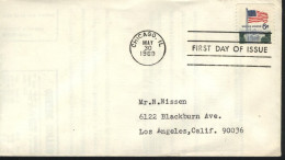 USA FDC Flag - 1961-1970