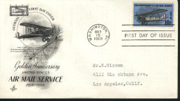 USA FDC Sc C74  Air Mail Service - 1961-1970