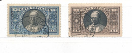 Italie Vatican N° 54 Et 55 Oblitérés - Used Stamps