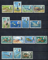 Territorio Británico En El Oceano Índico 1968. Yvert 16-30 ** MNH. - Territorio Británico Del Océano Índico