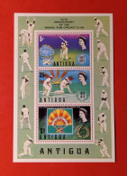 1972 Antigua - Blok Postfris - Cricket