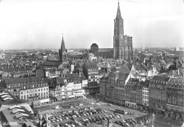 GF-STRASBOURG-STRASSBURG-67-Bas-Rhin-Vue D'Avion Aérienne-Place Kléber - GRAND FORMAT - - Straatsburg