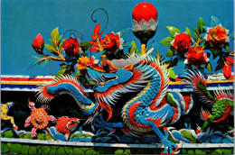 Taiwan Taipei City Lung Shan Temple The Good Dragons Of The Mountain - Taiwan