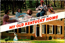 Kentucky Greetings From The Land Of My Old Kentucky Home Split View - Sonstige & Ohne Zuordnung