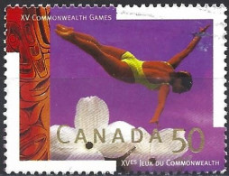 Canada 1994 - Mi 1437 - YT 1381 ( Commonwealth Games - Diving ) - Oblitérés