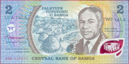 Banknotes Oceania Samoa Samoa 2 Tala 1990 UNC. Polymer. - Samoa