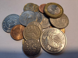 SINGAPOURE     Lot De 18 Monnaies ( 246 ) - Kiloware - Münzen