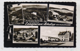 5788 WINTERBERG - LANGEWIESE, Berghotel, Sanatorium, Ortsansichten, 1966 - Wesseling