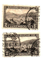 1928 - Lussemburgo 208 Clervaux X 2      C1055   ---- - Usados