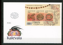 Z000 Finlande Bloc Sur Enveloppe 1er Jour FDC   A Saisir !!! - Hojas Bloque