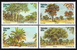 Venda - 1991 - Indigenous Trees - Mint Stamp Set - Venda