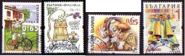 BULGARIA \ BULGARIE - 2013 - Marques De Voeux - 4v Used - Used Stamps