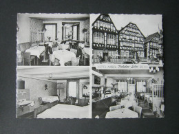 FRITZLAR , Hotel Nägel , Seltene Werbekarte , Keine  Ansichtskarte Um 1965 - Fritzlar