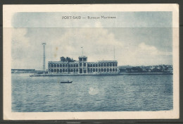 Carte P ( Port-Said / Bureaux Maritimes ) - Port-Saïd