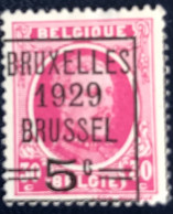 België - Belgique - C18/14 - 1929 - (°)used - Michel 251 - Koning Albert I - Sobreimpresos 1922-31 (Houyoux)