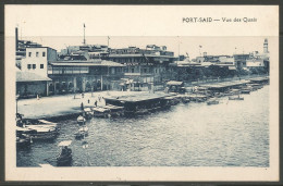 Carte P ( Port-Said / Vue Des Quais ) - Port-Saïd