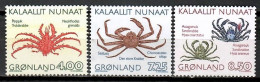 Greenland 1993 Groenlandia / Crabs MNH Crustaceos / Cu11910  C5-9 - Crustaceans