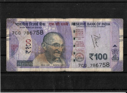 INDIA Rs. 100.00 Rupees Note Fancy / Holy / Religious Star Number "786" 7CG "786"758 USED 100% Genuine As Per Scan - Sonstige – Asien