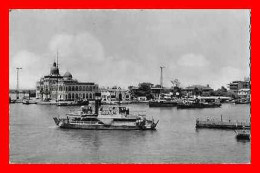 CPSM/pf PORT-SAÏD (Egypte) Suez Canal. Administration Office And Ferry Boat...*1148 - Port-Saïd