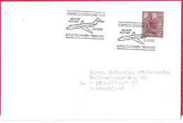 NORVEGIA - PRIMO VOLO FIRST FLIGHT SAS LONGYEARBYEN/TROMSO *3.9.1975* ON COVER - Storia Postale