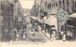 62-BOULOGNE-SUR-MER- LA RUE THIERS - Boulogne Sur Mer