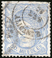 Alicante - Edi O 107 - 50 M.- Mat Fech. Tp. II "Altea" - Dientes Cortos - Used Stamps