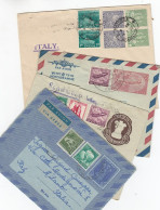 India - 7 Stationery And Covers Items (14-68) - Briefe U. Dokumente