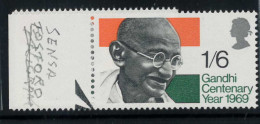 P0786 - GB - STAMPS - SG # F377PHa - GANDHI 1969 Phosphor Missing - MNH Mint - Varietà, Errori & Curiosità