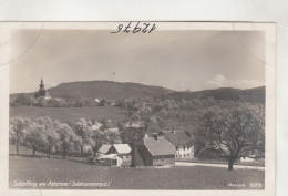 D3110) SCHÖRFLING Am ATTERSEE -  Salzkammergut - Haus Detail Im Vordergrund Und Blick Auf Kirche LAT - Attersee-Orte