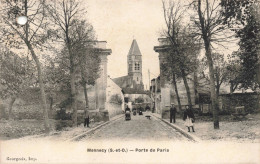 FRANCE - Mennecy (S Et O) - Porte De Paris - Animé - Carte Postale Ancienne - Mennecy