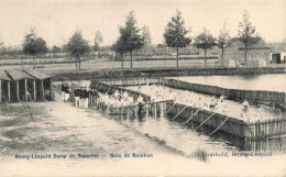 MILITARIA - Bourg Léopold - Camp De Beverloo - Bain De Natation - Animé - Carte Postale Ancienne - Barracks