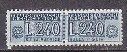 Y6274 - ITALIA PACCHI CONCESSIONE Ss N°18 - ITALIE COLIS Yv N°103 ** - Consigned Parcels